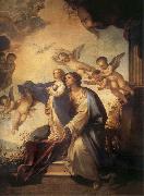 Holy Ana and the nina Maria Second mitade of the 17th century Luca Giordano